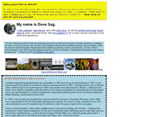 Tablet Screenshot of davesag.com